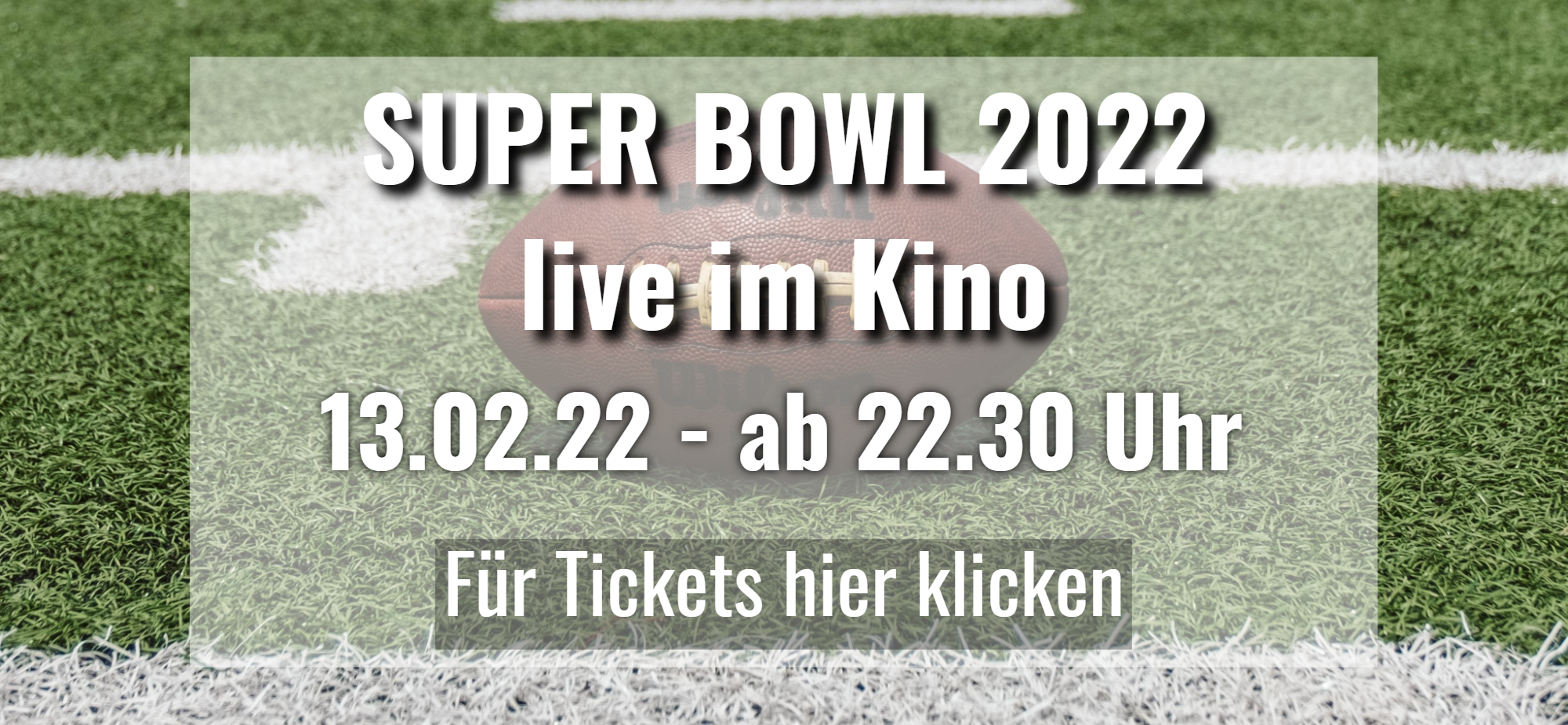 Super Bowl 2022 - Live-Übertragung im SEVEN